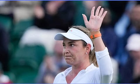 விம்பிள்டன் டென்னிஸ்: அரையிறுதிக்கு முன்னேறினார் குரோசிய வீராங்கனை