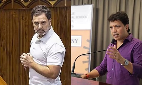 'ராகுல் காந்தியை பாராளுமன்றத்துக்குள் பூட்டி வைத்து அறைய வேண்டும்'.. பாஜக எம்எல்ஏ சர்ச்சை