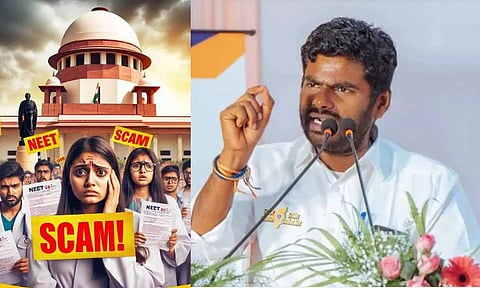 நீட் வினாத்தாள் லீக் ஆனது உண்மை தான்.. ஆனால் நிறைய பேருக்கு கிடைக்கல.. அண்ணாமலை