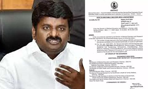 அரசு மருத்துவர் இடஒதுக்கீடு ரத்து: சமூக நீதிக்கே எதிரானது- விஜயபாஸ்கர்