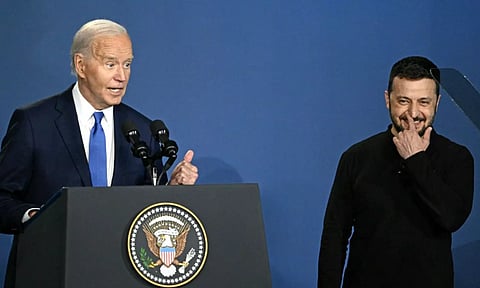 ஜெலன்ஸ்கியை புதின் என்றும் டிரம்பை துணை அதிபர் என்றும் சொன்ன பைடன் - வீடியோ வைரல்