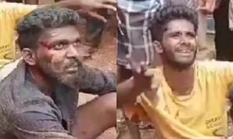 சின்னமனூரில் பைக்கில் வந்த தொழிலாளியை தாக்கிய கஞ்சா வியாபாரிகள்
