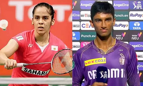 சாய்னா நேவாலிடம் மன்னிப்பு கேட்ட KKR அணியின் இளம் வீரர்