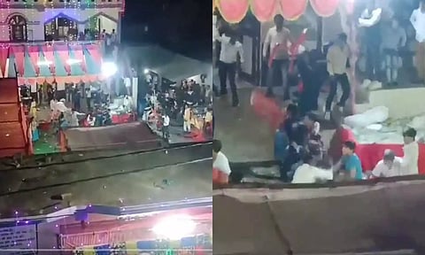 சாப்பாட்டால் சண்டை - சம்பவம் செய்த விருந்தினர்கள் : வீடியோ வைரல்