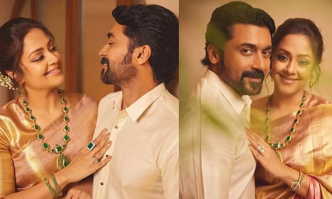 "ஒன்றா இரண்டா ஆசைகள்.... எல்லாம் சொல்லவே ஓர்நாள் போதுமா" - ஜோதிகாவின் வைரல் பதிவு