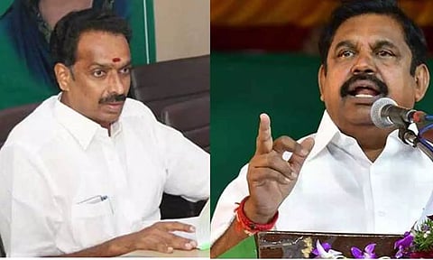 முன்னாள் அமைச்சர் எம்.ஆர்.விஜயபாஸ்கர் கைது - எடப்பாடி பழனிச்சாமி கண்டனம்