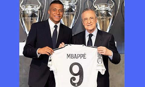 ரியல் மாட்ரிட் கிளப் அணியில் இணைந்தார் எம்பாப்பே