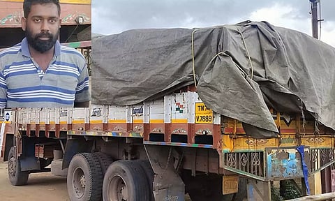 லாரியில் கடத்த முயன்ற 12 டன் ரேசன் அரிசி பறிமுதல்