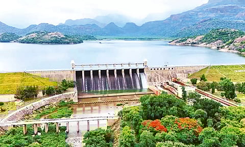 உடுமலை அமராவதி அணை ஆற்றங்கரையோர மக்களுக்கு வெள்ள அபாய எச்சரிக்கை