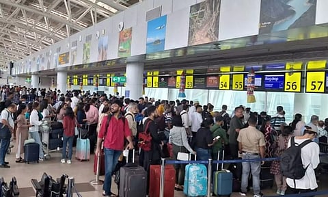 மைக்ரோசாப்ட் சர்வர் கோளாறால் 2வது நாளாக சென்னையில் விமான சேவை பாதிப்பு