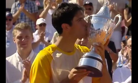 ஸ்வீடிஷ் ஓபன் டென்னிஸ்: நடாலை வீழ்த்தி சாம்பியன் பட்டம் வென்றார் போர்ச்சுகல் வீரர்