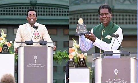 டென்னிஸ் ஹால் ஆப் பேம் பட்டியலில் இணைந்த லியாண்டர் பயஸ், விஜய் அமிர்தராஜ்