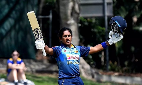 மகளிர் ஆசிய கோப்பையில் முதல் சதம்: சமாரி அத்தபத்து வரலாற்று சாதனை