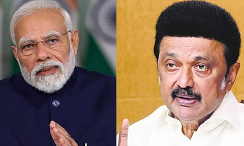 PM MODI- MK STALIN