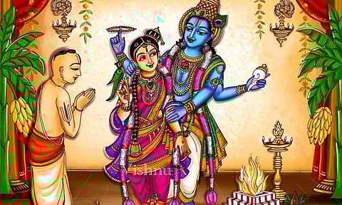 ஆண்டுக்கு மூன்று முறை திருக்கல்யாணம் நடத்தப்படும் பார்த்தசாரதி கோவில்