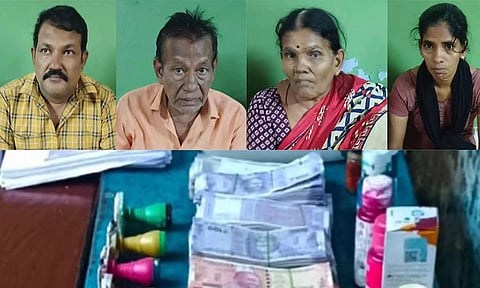 Counterfeit money gang arrest