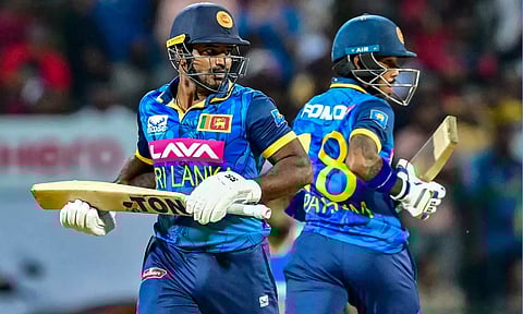 2வது டி20 போட்டி: இந்தியா வெற்றிபெற 162 ரன்களை இலக்காக நிர்ணயித்தது இலங்கை