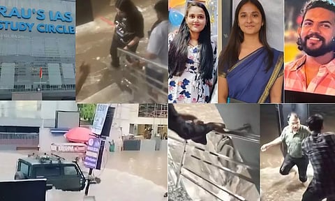 கோச்சிங் சென்டர் பலிகள்.. மாணவர்கள் நீரில் தத்தளிக்கும் வீடியோக்கள்.. 13 மையங்களுக்கு சீல்