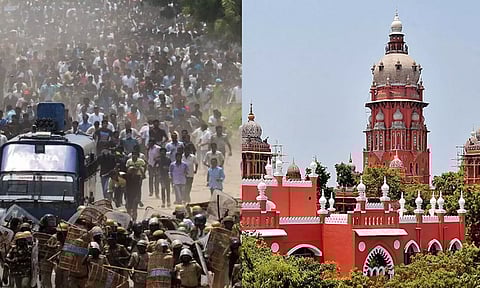 தூத்துக்குடி துப்பாக்கிச்சூடு: இழப்பீடு வழங்கி வழக்கை முடிப்பது எப்படி நியாயம் ஆகும்- ஐகோர்ட் கேள்வி