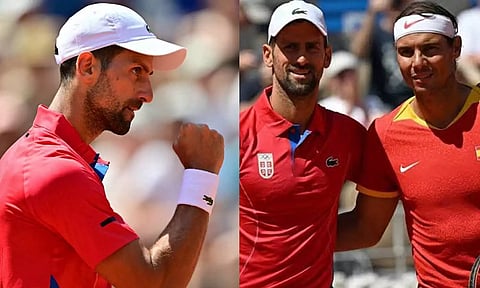 பாரீஸ் ஒலிம்பிக் டென்னிஸ்: நடாலை வீழ்த்தி 3-வது சுற்றுக்கு முன்னேறினார் ஜோகோவிச்