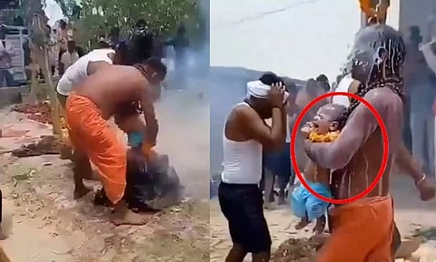 கொதிக்கும் பால் பானைக்குள் குழந்தை.. கடவுள் நம்பிக்கையால் நடந்த கொடூரம்.. பதரவைக்கும் வீடியோ