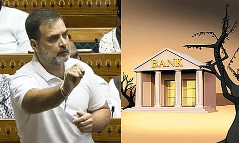 rahul gandhi - bank minimum balance