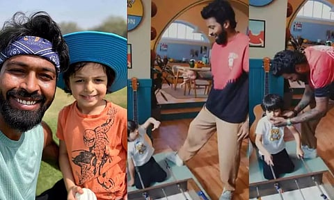 என் இதயம் முழுவதும் நீதான்- மகனுக்கு பிறந்தநாள் வாழ்த்து தெரிவித்த ஹர்திக் பாண்ட்யா