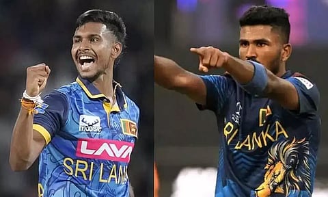 இந்தியாவுக்கு எதிரான ஒருநாள் தொடரில் இருந்து பதிரனா, மதுஷங்கா விலகல்