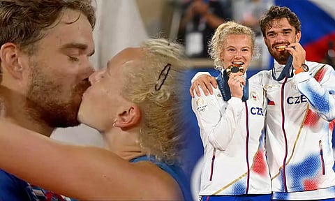 Tomas Machac and Katerina Siniakova