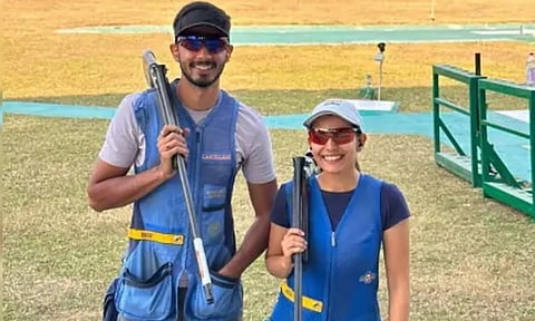 பாரீஸ் ஒலிம்பிக்: துப்பாக்கி சுடுதலில் வெண்கல பதக்கத்துக்கான போட்டிக்கு முன்னேறியது இந்தியா