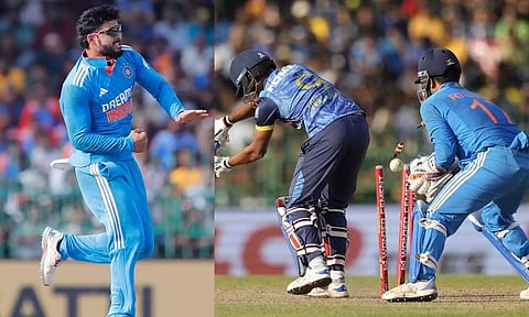 ரியான் பராக் அசத்தல் பந்து வீச்சு.. இந்தியாவுக்கு 249 ரன்கள் இலக்கு நிர்ணயித்த இலங்கை