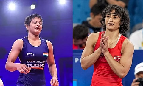 Antim Panghal, - Vinesh