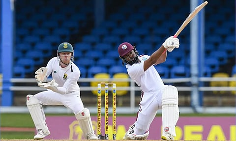 டிரினிடாட் டெஸ்ட்: வெஸ்ட் இண்டீஸ் முதல் இன்னிங்சில் 233 ரன்களுக்கு ஆல் அவுட்