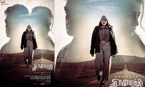 விடாமுயற்சி படத்தின் புதிய போஸ்டர் வெளியீடு