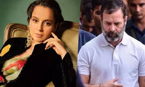 ராகுல் காந்தி ஆபத்தானவர்.. நாட்டையே அழித்துவிடுவார் - அதானி முறைகேடு கருத்துக்கு கங்கனா காட்டம்