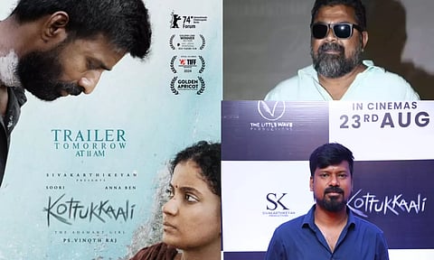 `கொட்டுக்காளி எடுத்ததற்காக வினோத்ராஜின் காலை முத்தமிடுவேன்' - மிஷ்கின் நெகிழ்ச்சி பேச்சு