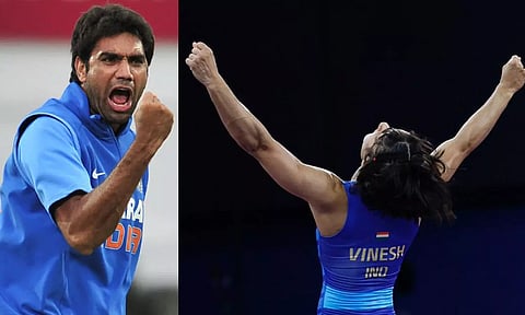 vinesh poghat - munaf patel