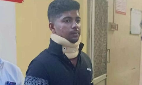 நில மோசடி வழக்கில் ஜாமீனில் வந்த எம்.ஆர்.விஜயபாஸ்கரின் ஆதரவாளர் மீது தாக்குதல்