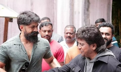 சிவாண்ணாவை சந்தித்த யாஷ் - வெளியான மாஸ் வீடியோ