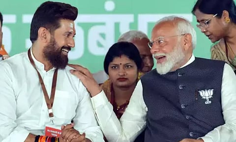Chirag Paswan pm modi