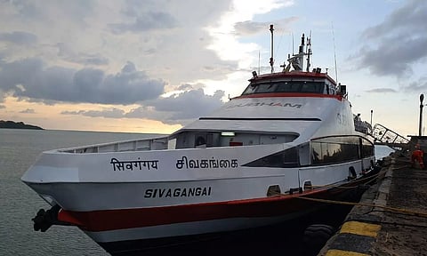 Nagai - Sri Lanka ferry service