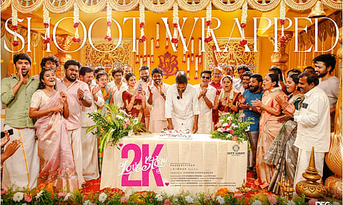 2K லவ் ஸ்டோரி படத்தின் படப்பிடிப்பு பணிகள் முடிவடைந்தது.