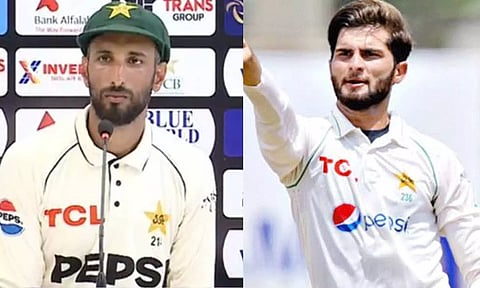 பாகிஸ்தான் அணியில் ஒற்றுமை இல்லையா? கேப்டன் கையை தட்டி விட்ட அப்ரிடி- வைரல் வீடியோ