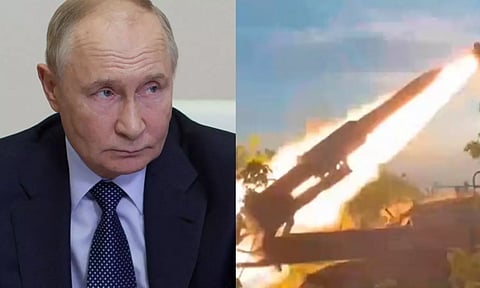 பதிலுக்கு பதில்.. உக்ரைன் மீது மிசைல்களை ஏவி ரஷியா சரமாரி தாக்குதல் - மின்சாரம் முடக்கம்