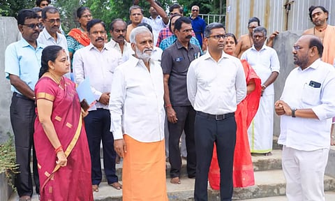 நடிகை நமீதா மனம் புண்படும்படி நடந்திருந்தால் வருத்தம் தெரிவிக்கிறோம்- அமைச்சர் சேகர்பாபு