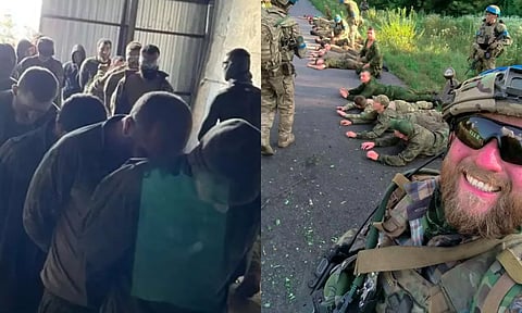 ரஷியாவில் 100 குடியேற்ற பகுதிகளை கைப்பற்றிய உக்ரைன் ராணுவம்.. 600 ரஷிய வீரர்கள் அதிரடி கைது