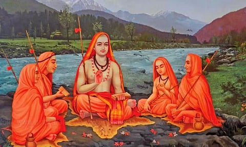 ஆதிசங்கரரும் 5 லிங்கங்களும்