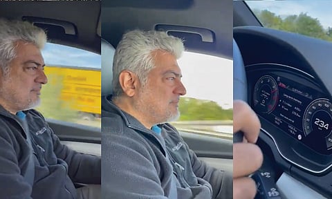ajithkumar audi car