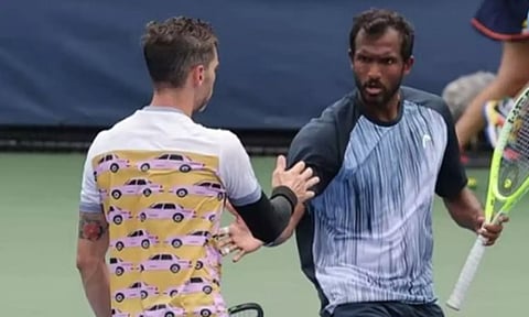 அமெரிக்க ஓபன்: ஸ்ரீராம் பாலாஜி ஜோடி முதல் சுற்றில் போராடி வெற்றி