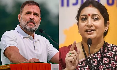 "வெள்ளை டி-சர்ட்" இளைஞர்களுக்கு என்ன செய்தி சொல்லும் என ராகுலுக்கு தெரியும் - ஸ்மிருதி இரானி
